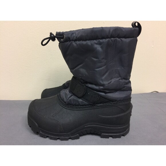 Northside Thermolite Kids Unisex Youth Winter Snow Boots Size 1 Color Gray - Picture 3 of 9